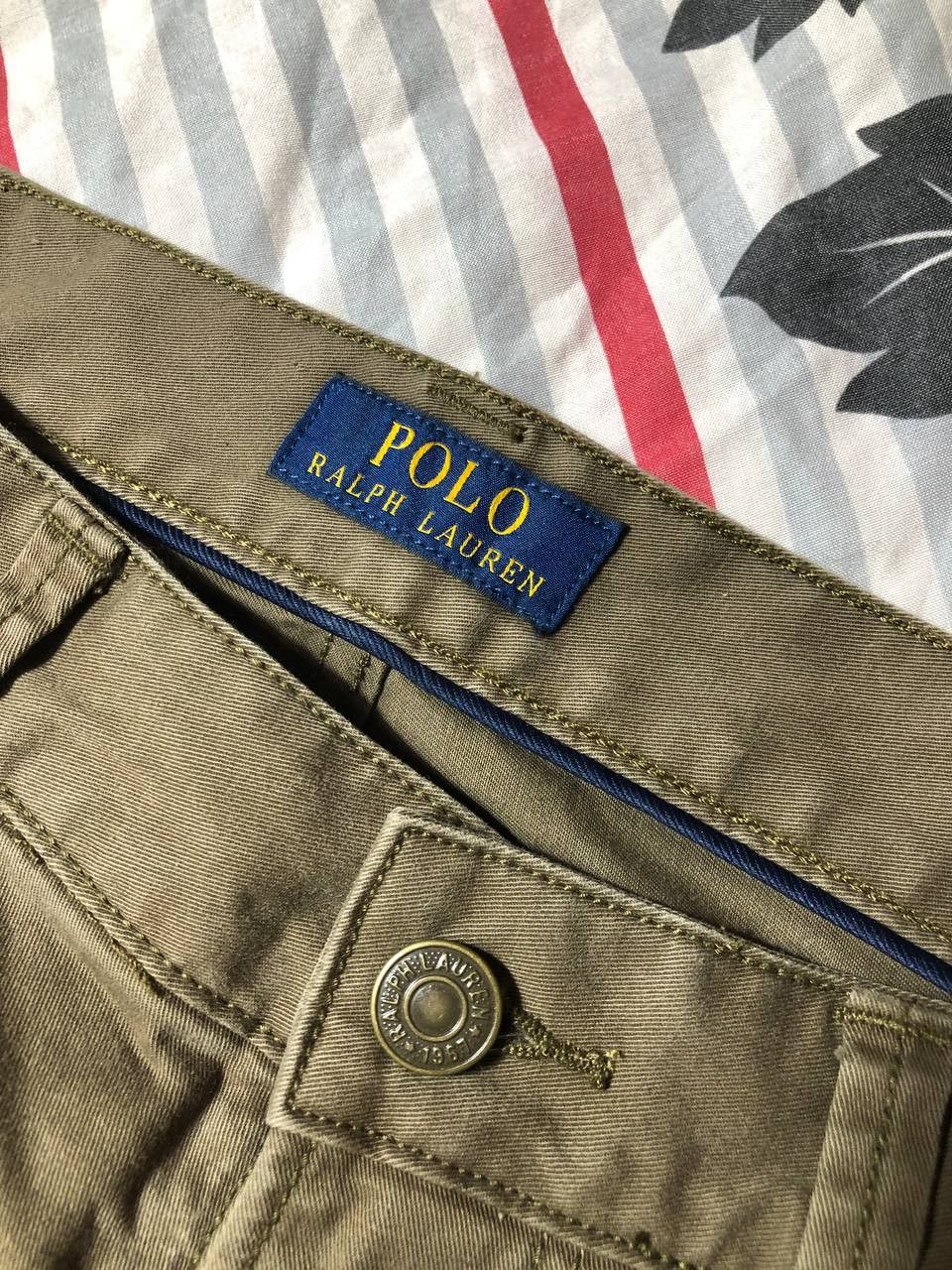 Polo Ralph Lauren Dirty Painted Distressed Thrashed Faded Baggy Jeans Y2K Size US 32 / EU 48 - 15 Thumbnail