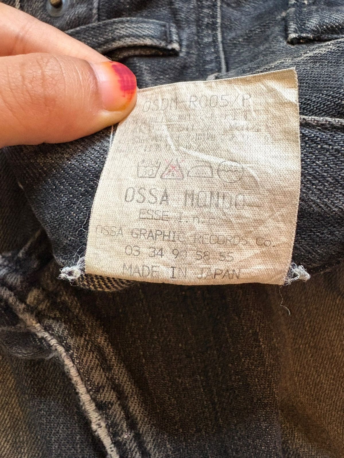 Japanese Brand Vintage Japanese Brand Rusty Wash Distressed Loose Jeans Size US 32 / EU 48 - 10 Thumbnail