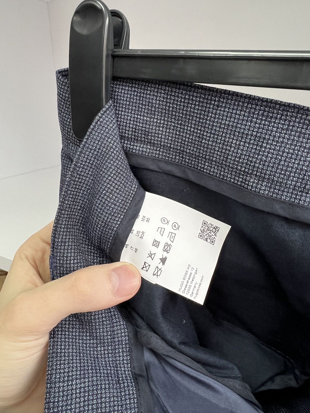Designer × Hugo Boss × Vintage Vintage Hugo Boss Luxury Old Money Style Suit Size 48S - 18 Thumbnail