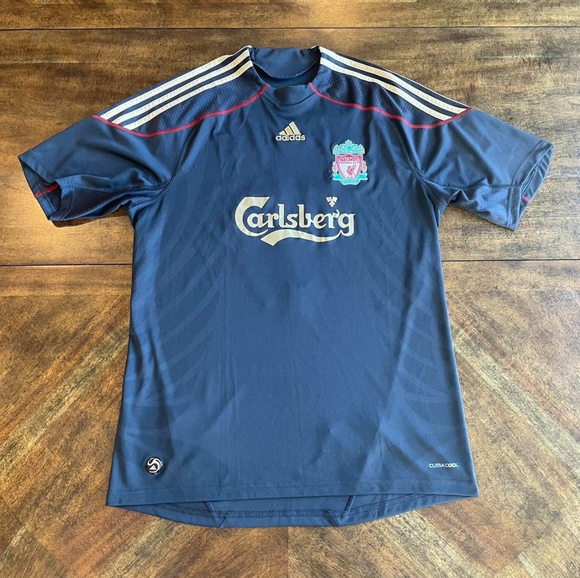Adidas Liverpool fc 09/10 away soccer jersey - Fernando Torres 9 Size US L / EU 52-54 / 3 - 2 Thumbnail