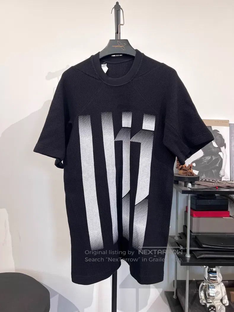 Boris Bidjan Saberi Boris Bidjan Saberi Heavyweight knitted printed short-slee Size US S / EU 44-46 / 1 - 1 Thumbnail