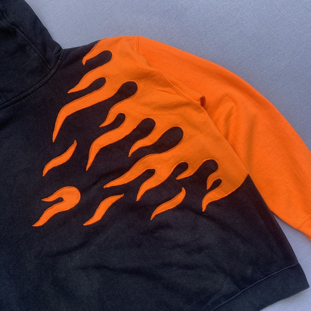 Nike crazy✨ Nike flame reworked hand Hoodie Size US XL / EU 56 / 4 - 7 Thumbnail