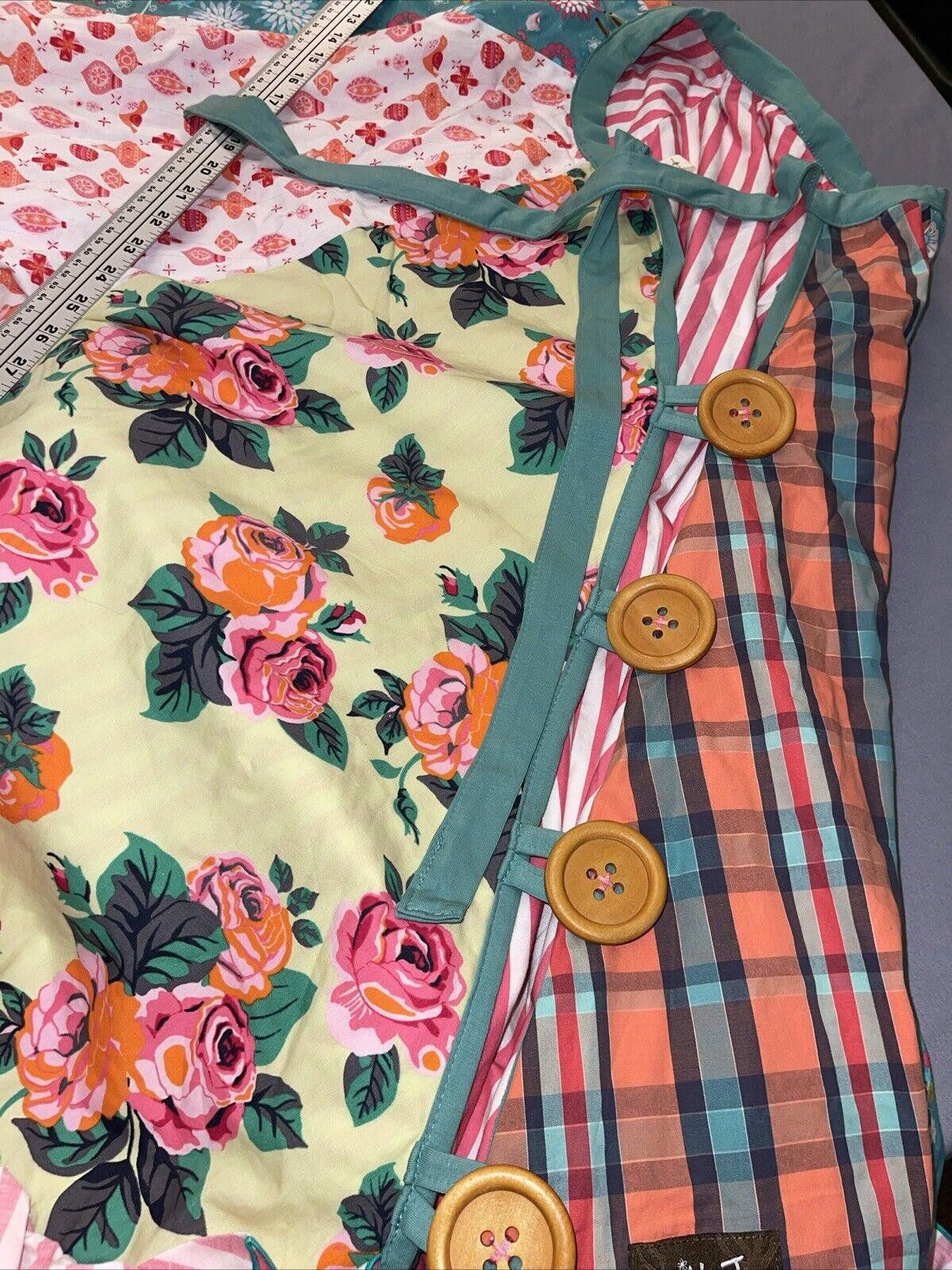 Designer VTG MATILDA JANE CHRISTMAS TABLE TREE SKIRT PLAID Size ONE SIZE - 5 Thumbnail