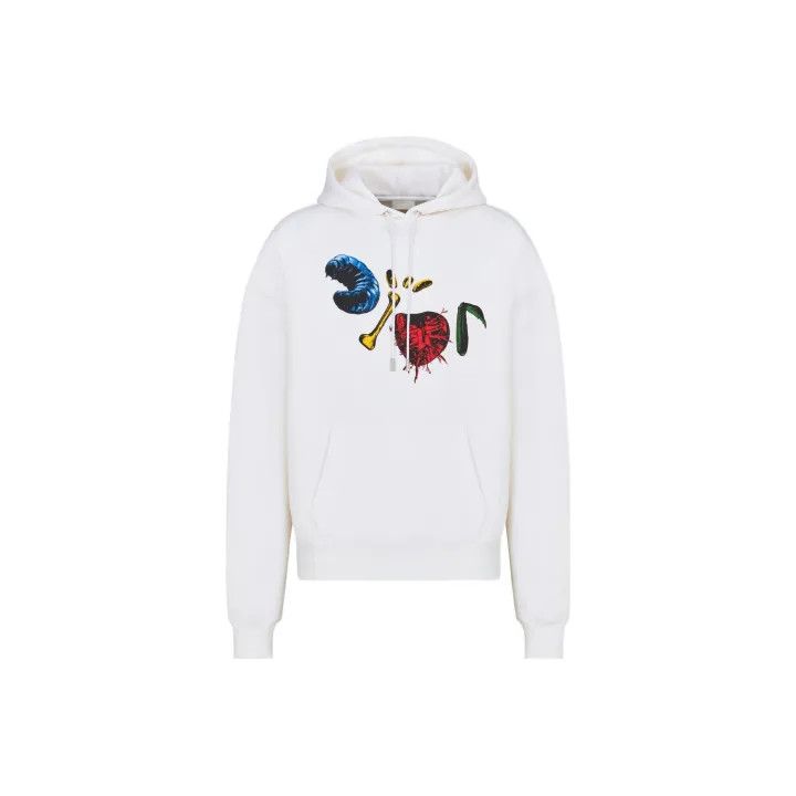 Dior Dior x Travis Scott Logo Hooded Sweatshirt 0079 Size US L / EU 52-54 / 3 - 1 Thumbnail