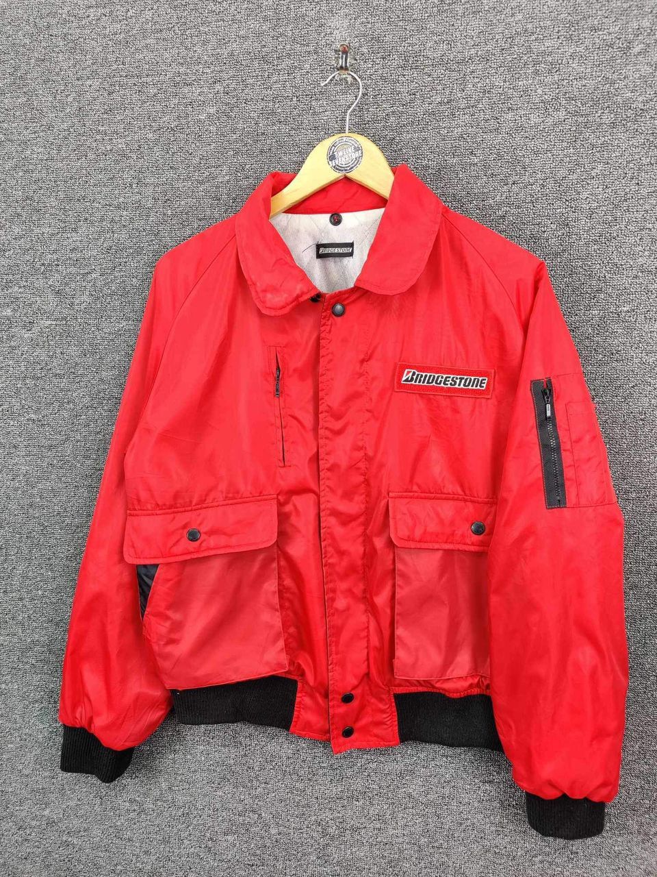 Sports Specialties Vintage Bridgestone Motorsports Jacket Size US M / EU 48-50 / 2 - 2 Thumbnail