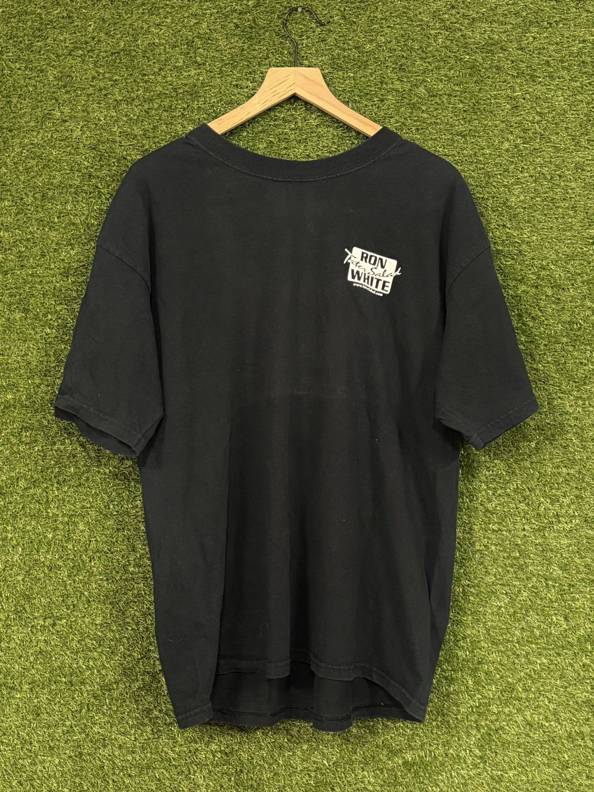 Vintage Vintage Gildan Right to Remain Silent Ron Salad Tee XL Black Size US XL / EU 56 / 4 - 3 Thumbnail