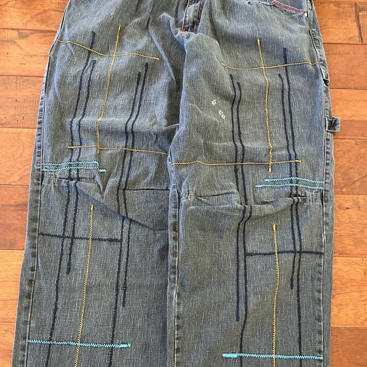 Other Vintage y2k faded baggy urban southpole style jeans Size US 38 / EU 54 - 2 Thumbnail