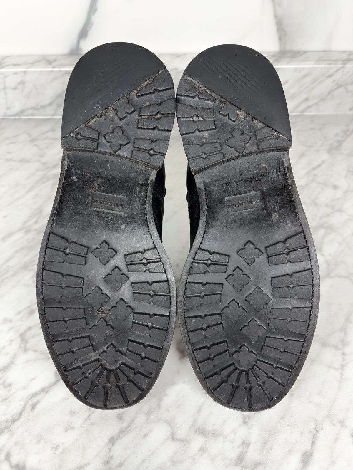 Hedi Slimane × Saint Laurent Paris FW15 Saint Laurent Paris Hedi Zipper Ranger Combat Boots Size US 8 / EU 41 - 12 Thumbnail