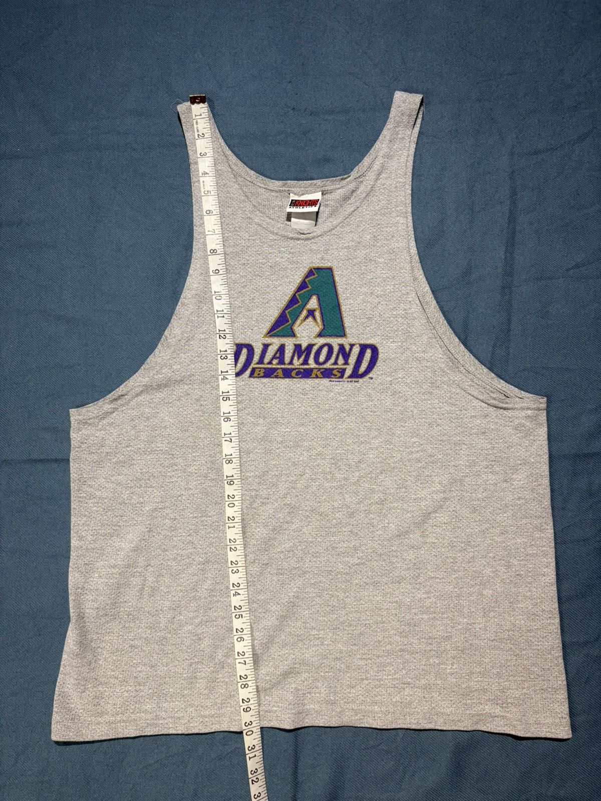Vintage Rare Pro Edge VTG 2000s MLB Diamondbacks Gray Tank Size US L / EU 52-54 / 3 - 7 Thumbnail
