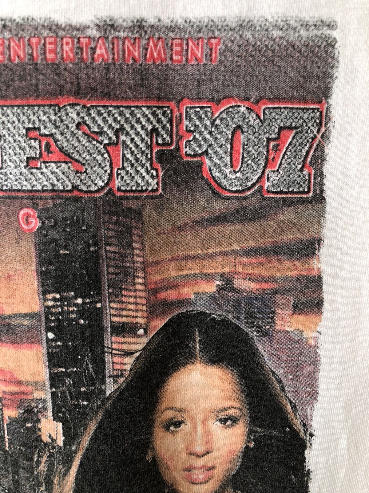 Rap Tees × Vintage Vintage SCREAMFEST 07 T- PAIN CIARA Rap Tee Size US L / EU 52-54 / 3 - 10 Thumbnail