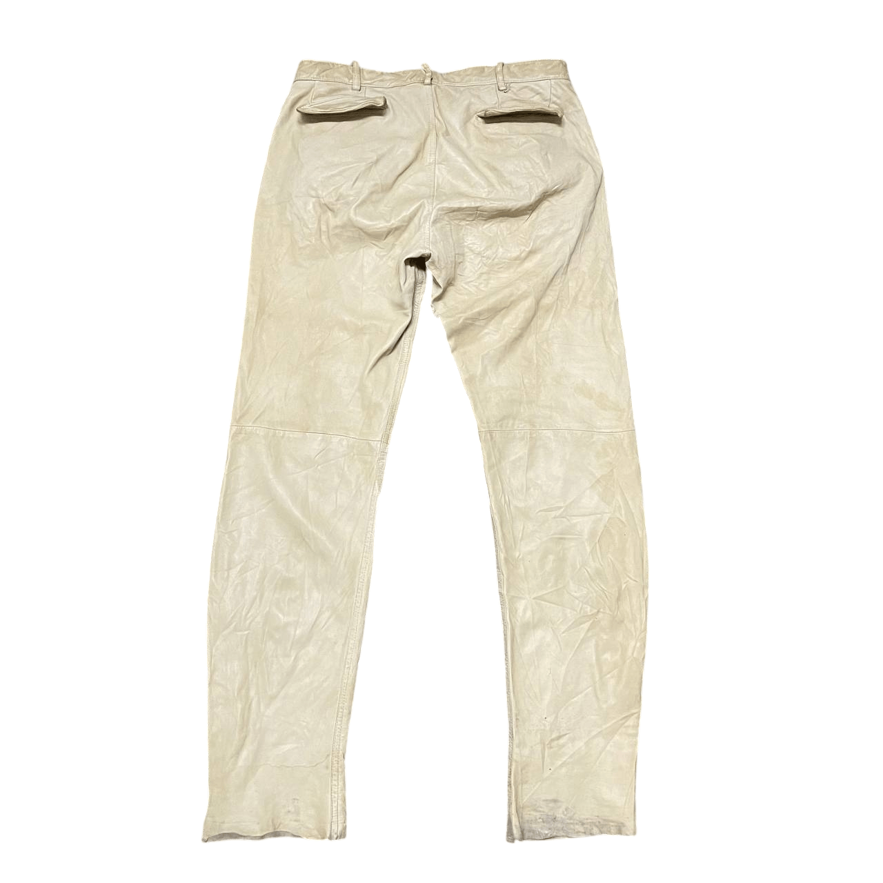Giorgio Brato Vintage Giorgio Brato Vera Pelle Leather Pants Size US 32 / EU 48 - 10 Thumbnail