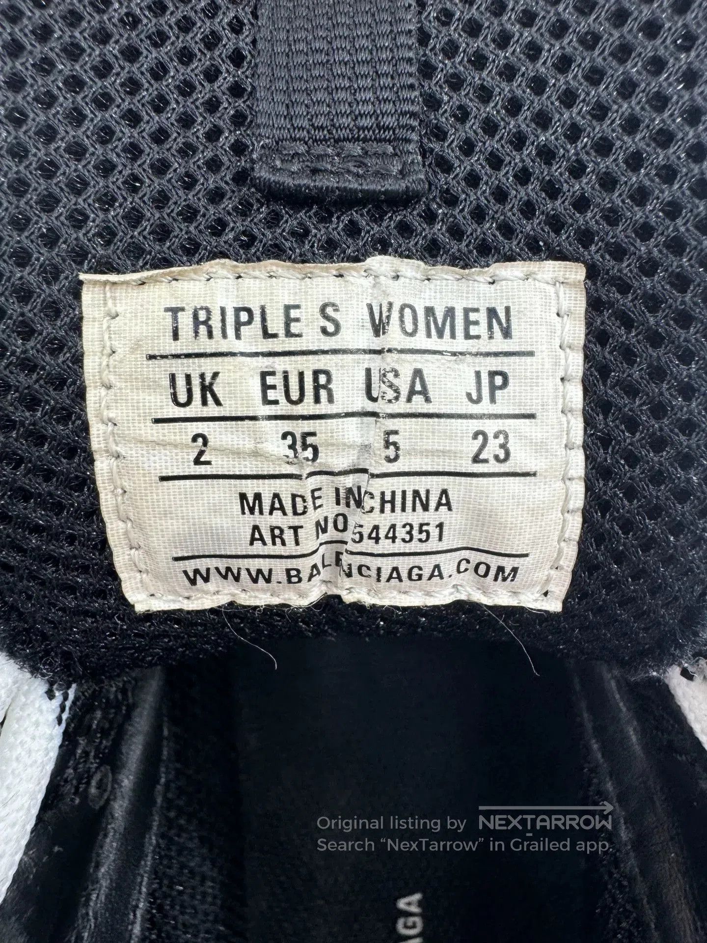 Balenciaga Balenciaga Triple S Mesh Low. Size US 4 / IT 34 - 6 Thumbnail
