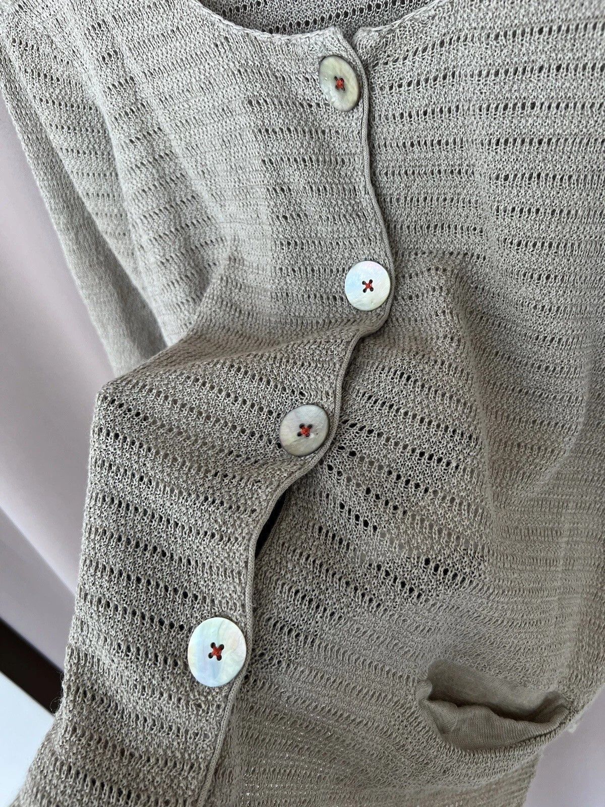 Gudrun Sjoden Gudrun Sjoden Cardigan Womens Size M Button Knit Sweater Size M / US 6-8 / IT 42-44 - 9 Thumbnail