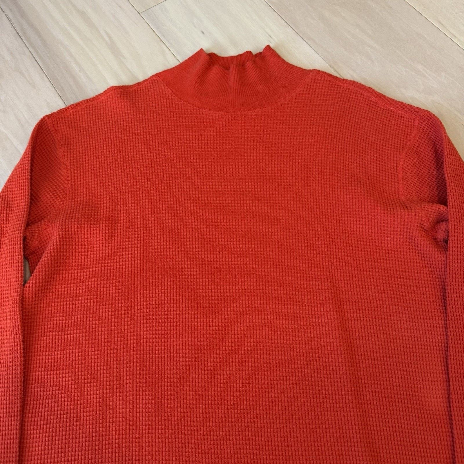 Polo Ralph Lauren Vintage Polo Ralph Lauren Thermal Shirt Large Red Orange Size US L / EU 52-54 / 3 - 4 Thumbnail
