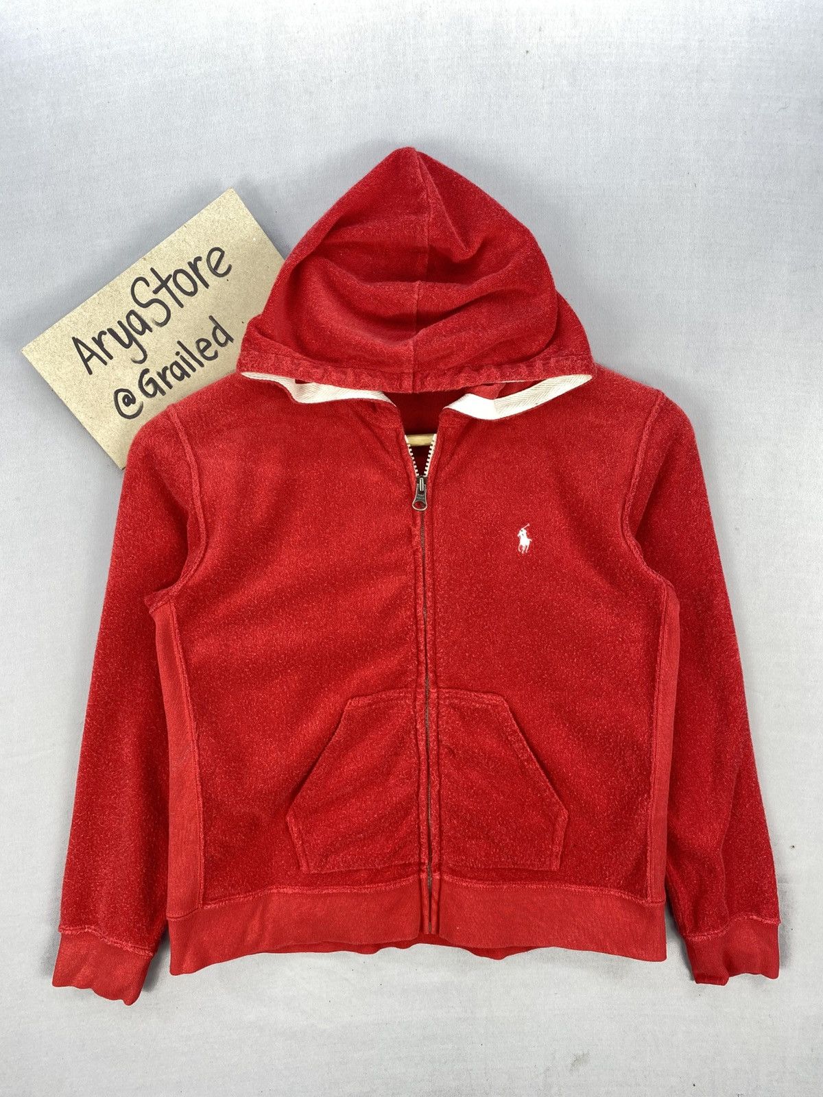 Ralph Lauren Ralph Lauren Kids Hoodie Zipper Jacket Size US XXS / EU 40 - 1 Thumbnail