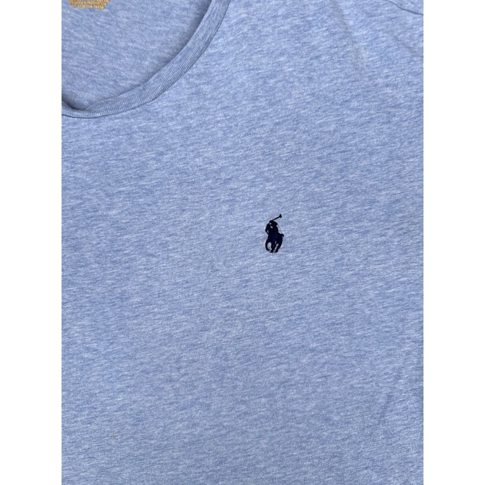 Ralph Lauren VINTAGE Ralph Lauren Polo Shirt Men XL Blue Cotton Crew Neck Short Sleeve Embroidered Logo All Seasons 90s Sports Designer Classic Size US XL / EU 56 / 4 - 6 Thumbnail