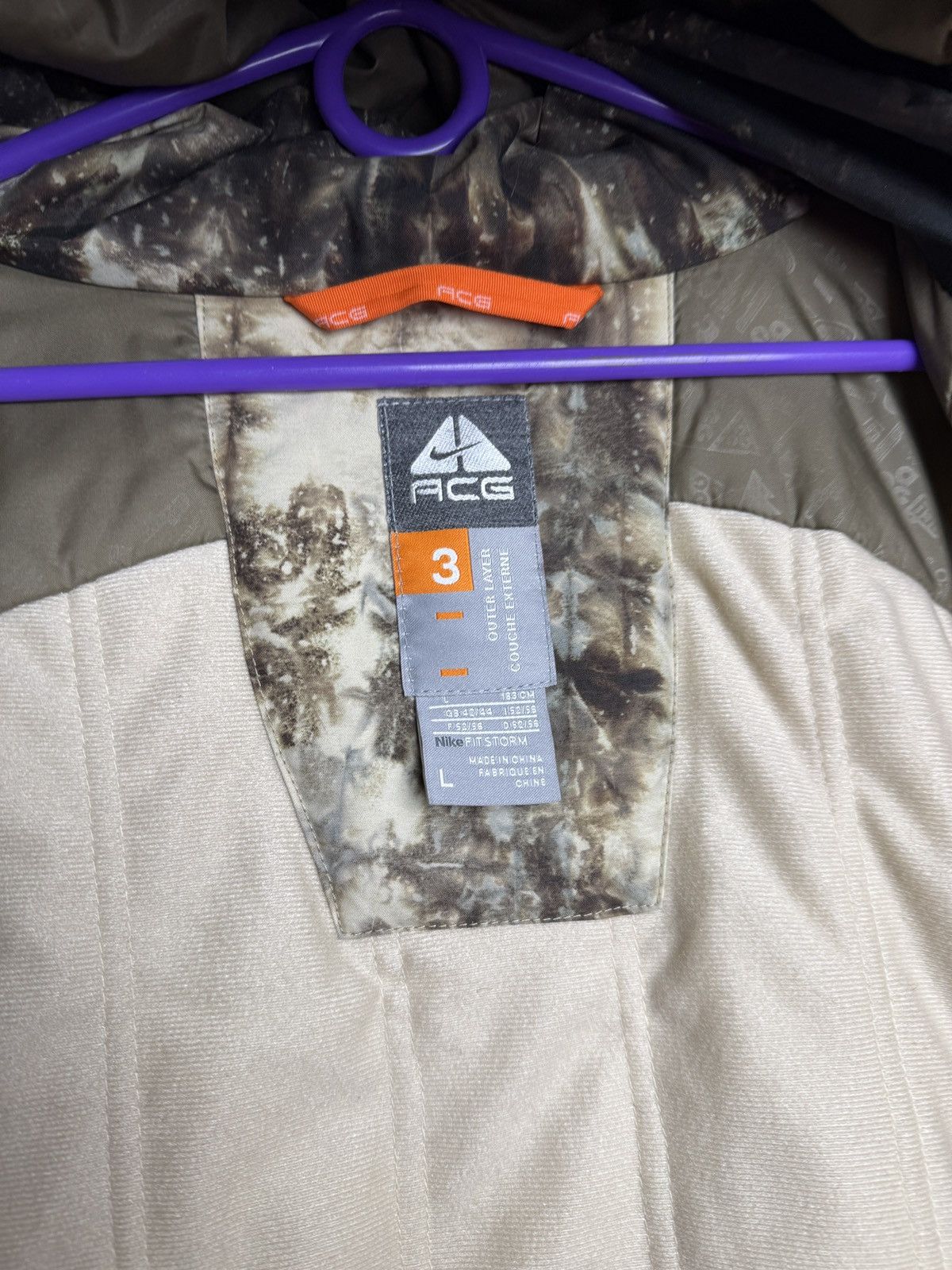 Nike ACG Nike ACG Abstract Print Technical Ski Jacket Size US L / EU 52-54 / 3 - 16 Thumbnail