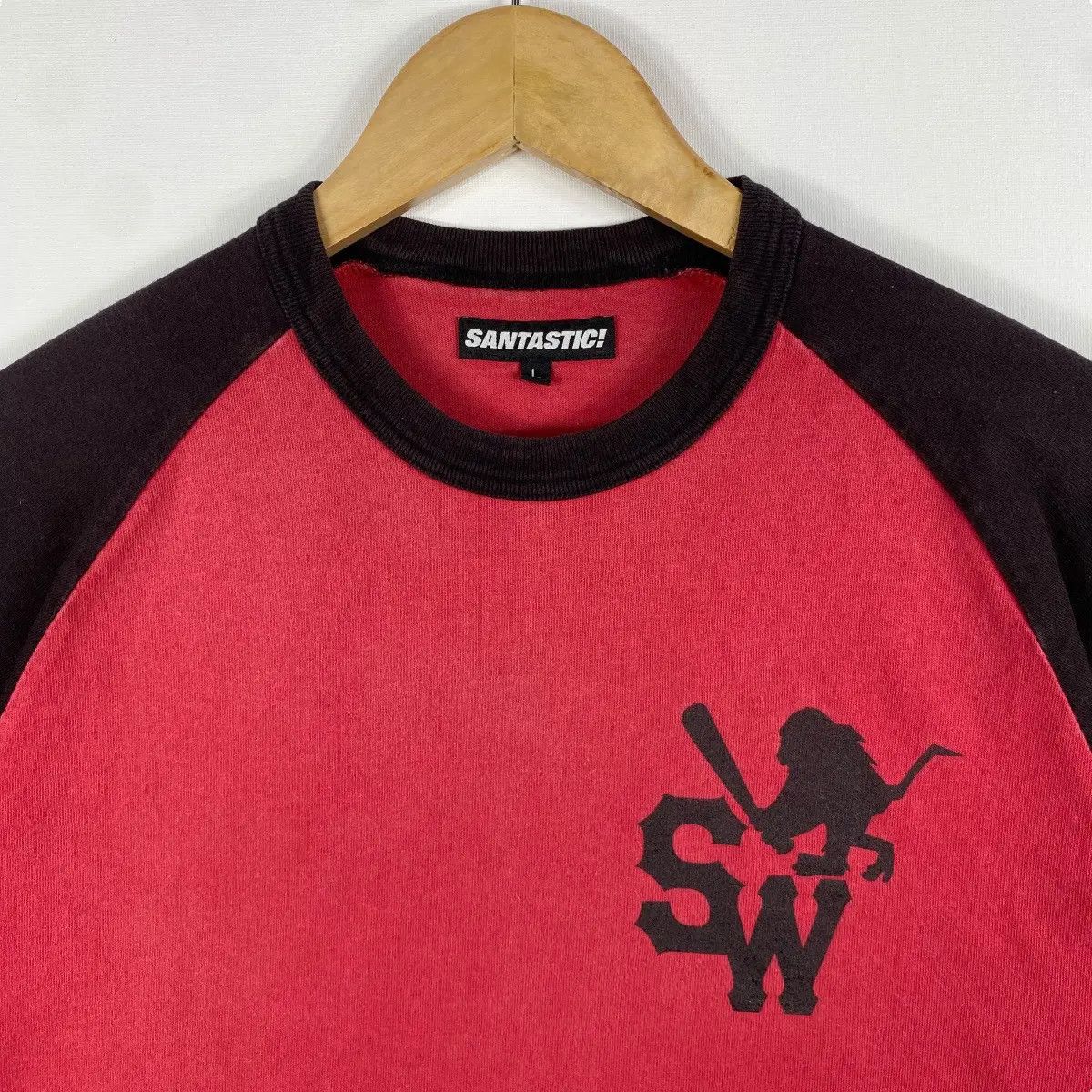 Japanese Brand Vintage SANTASTIC WEAR Mlb Style Graphic Tee Shirt Large Size US L / EU 52-54 / 3 - 2 Thumbnail