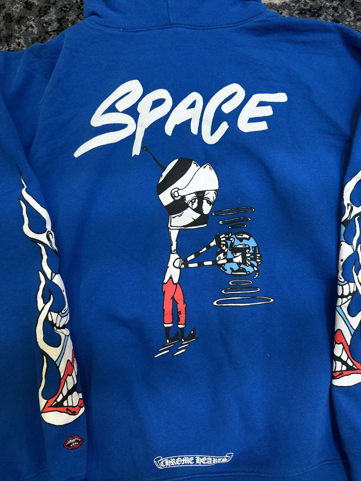 CHROME HEARTS MATTY BOY SPACE HOODIE SIZE XXL