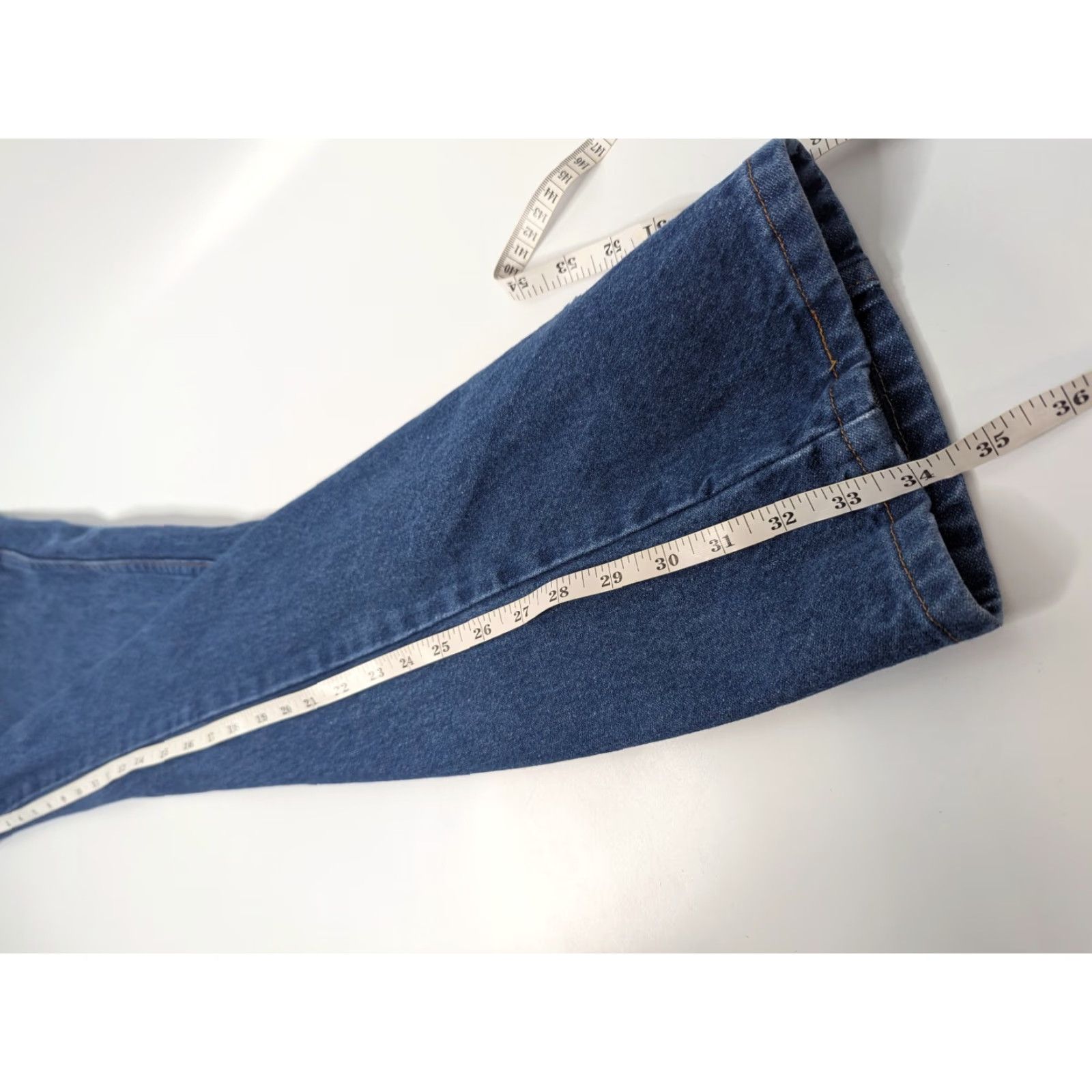 Wrangler Wrangler Jeans Men 36x34 Med Wash Blue Denim Western Cowboy Cut Rodeo 13AWZPW Size US 36 / EU 52 - 6 Thumbnail