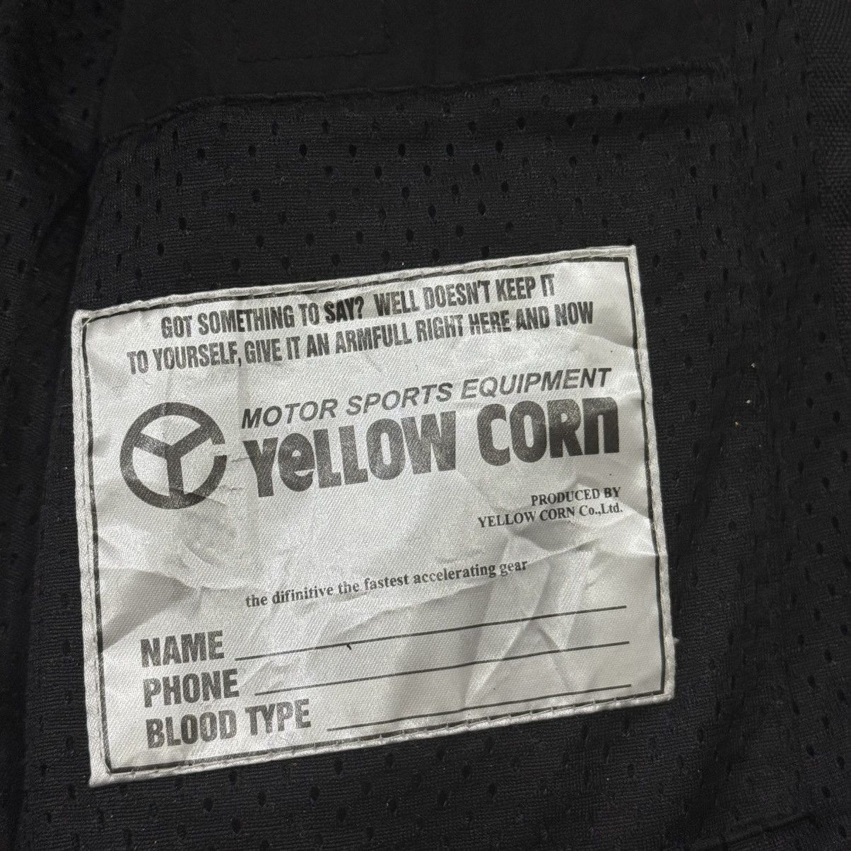 YELLOW CORN Vintage Yellowcorn Sledgehammer Moto Racing Padded Jacket Size US L / EU 52-54 / 3 - 16 Thumbnail
