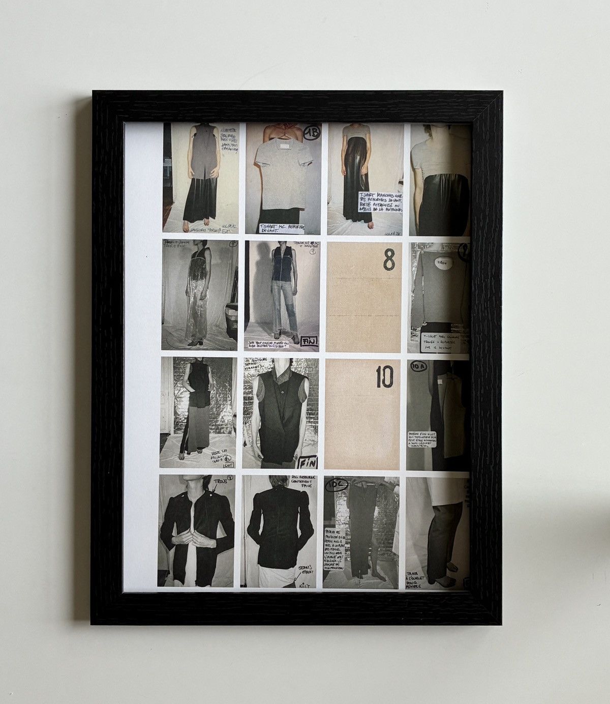 Maison Margiela Maison Margiela Archive Fashion photo framed 9x12 Size ONE SIZE - 1 Thumbnail