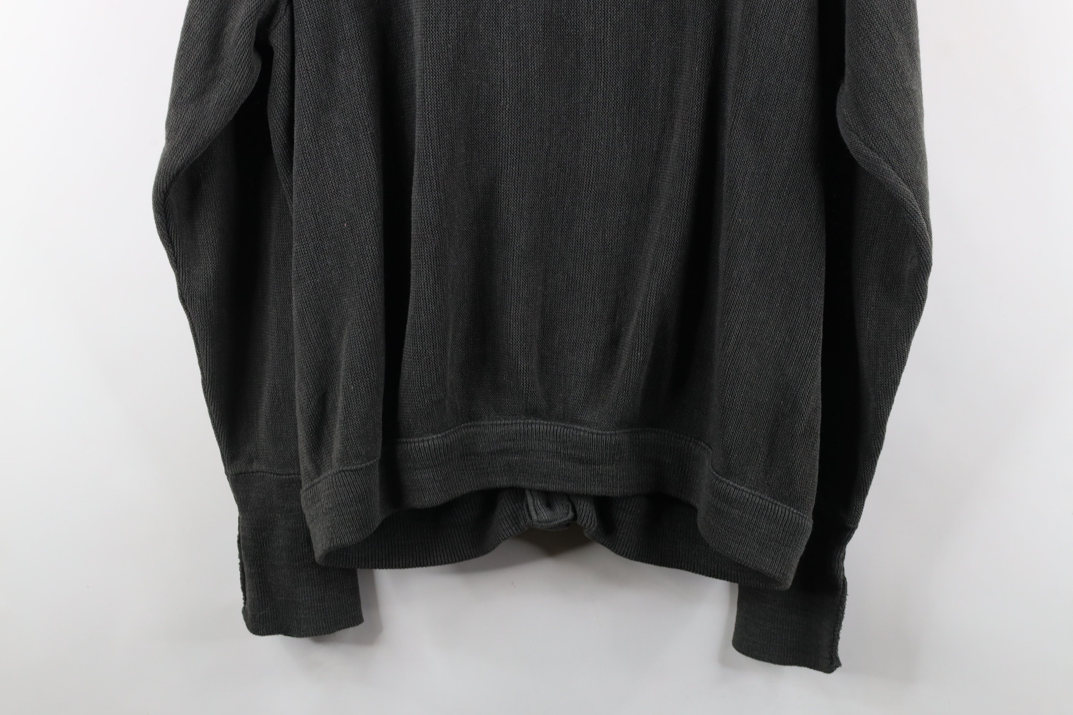 Vintage Vintage 90s Streetwear Knit Button Cardigan Sweater Gray USA Size US XL / EU 56 / 4 - 8 Thumbnail