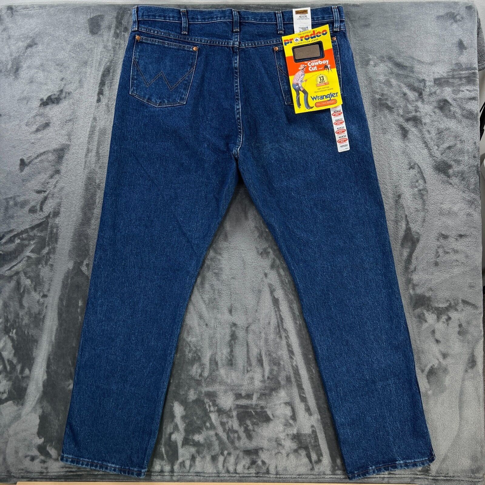 Wrangler Wrangler Pro Rodeo Cowboy Cut Jeans Men 42x32 Y2K 2000 Vinta Size US 42 / EU 58 - 3 Thumbnail