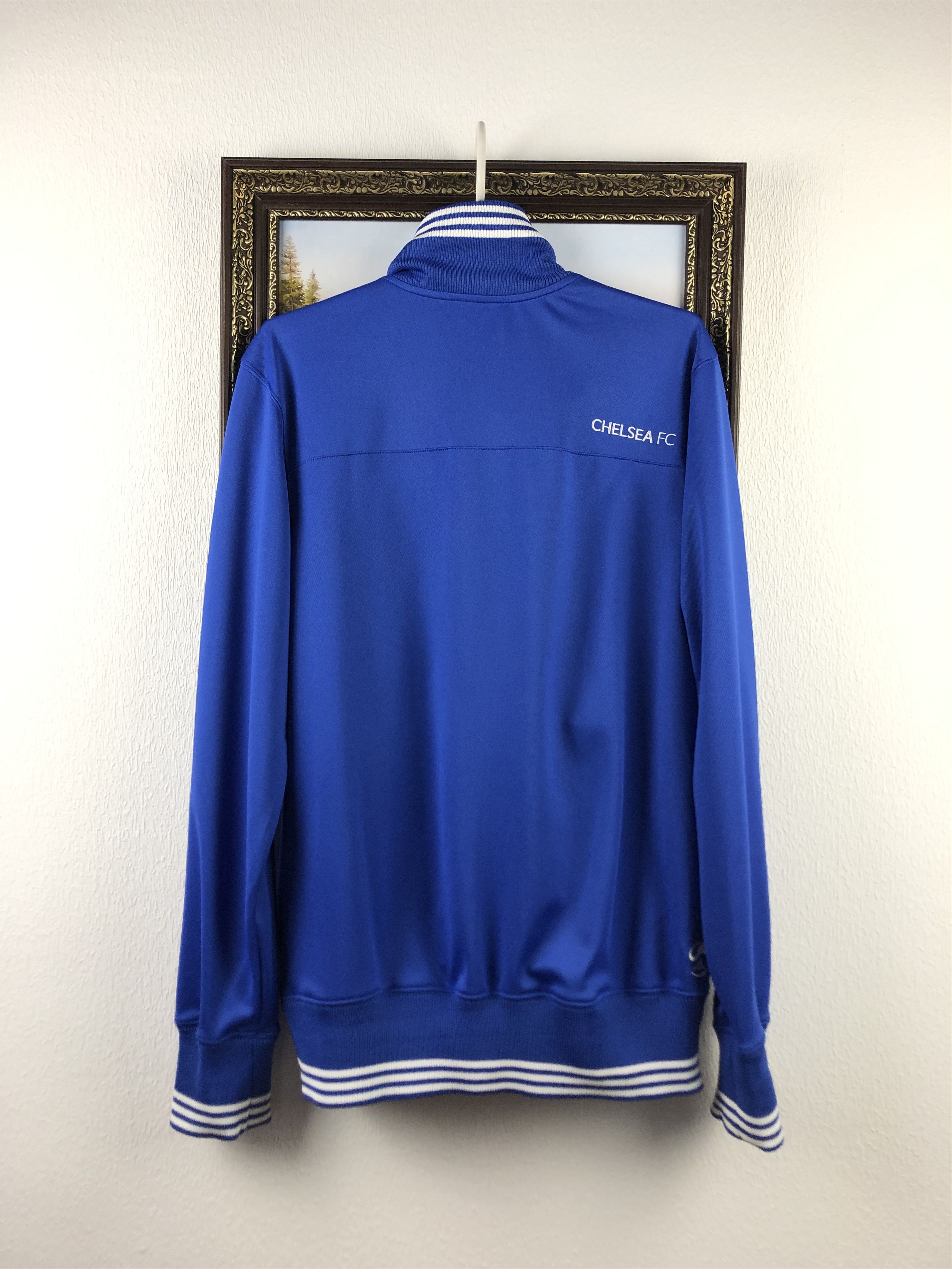 Adidas Vintage Adidas Chelsea Football Jacket Soccer Track Top Zip Size US M / EU 48-50 / 2 - 15 Thumbnail
