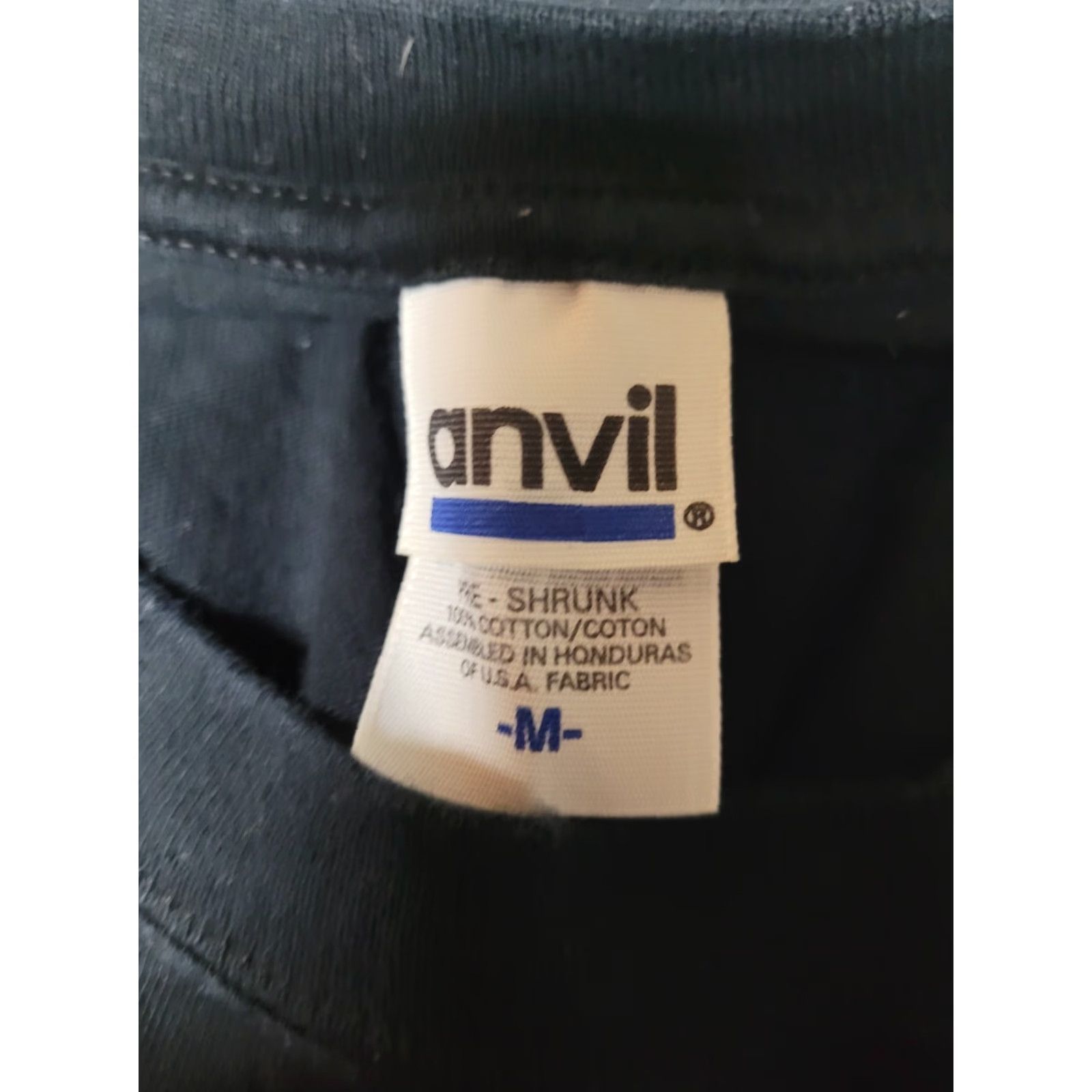 Anvil VTG Sin City Movie T-Shirt M Black Cotton Logo Anvil Mens 2005 Jessica Alba Nancy Callahan 2005 Movie Theme Size US M / EU 48-50 / 2 - 3 Thumbnail