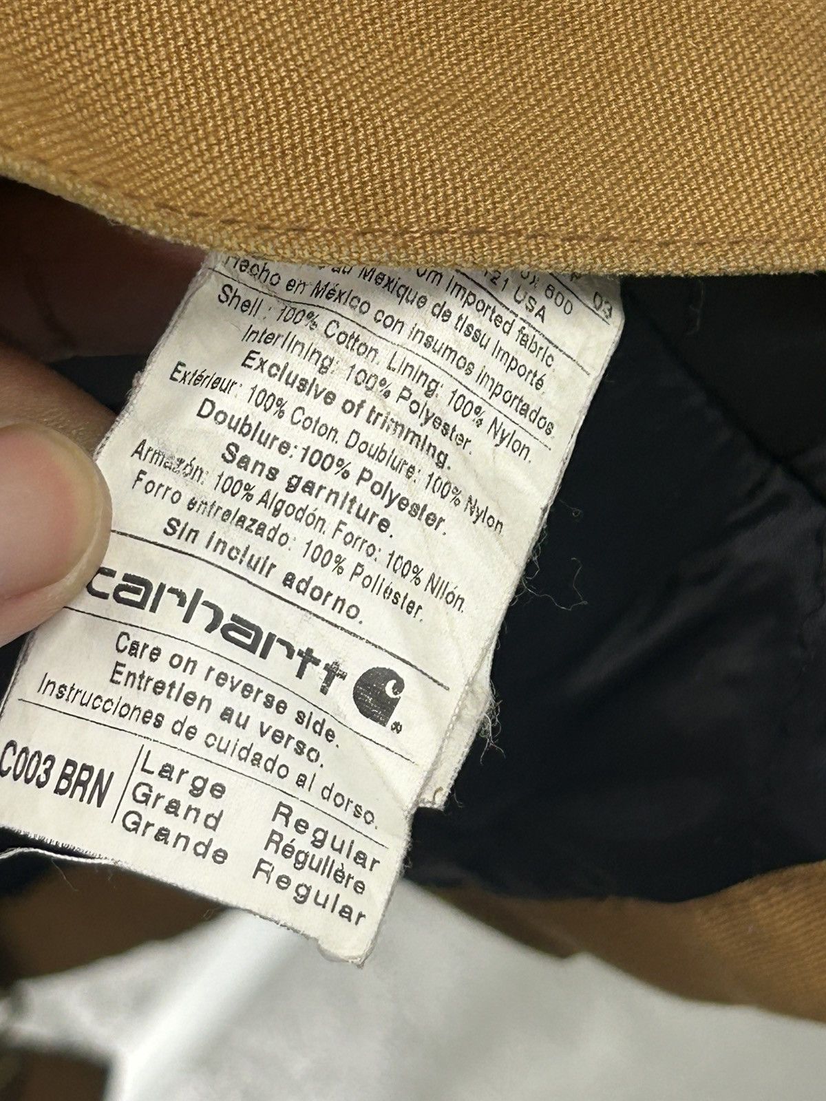 Carhartt Carhartt Work Jacket Size US L / EU 52-54 / 3 - 5 Thumbnail