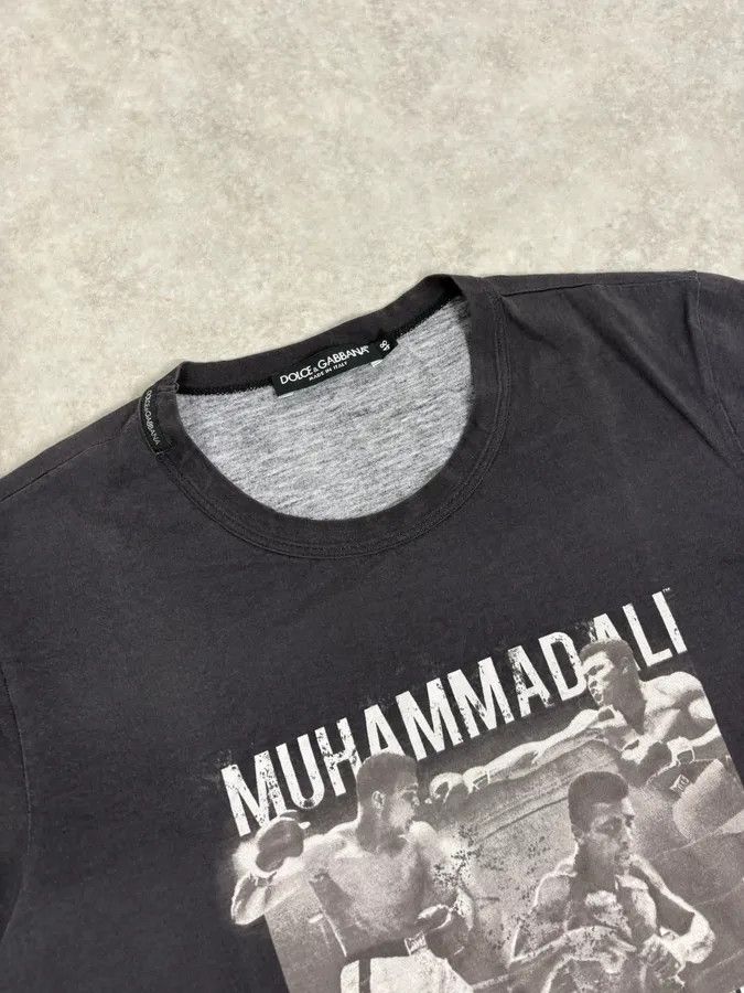 Dolce & Gabbana 2000s Dolce & Gabbana Black Muhammad Ali T-Shirt Size US S / EU 44-46 / 1 - 5 Thumbnail