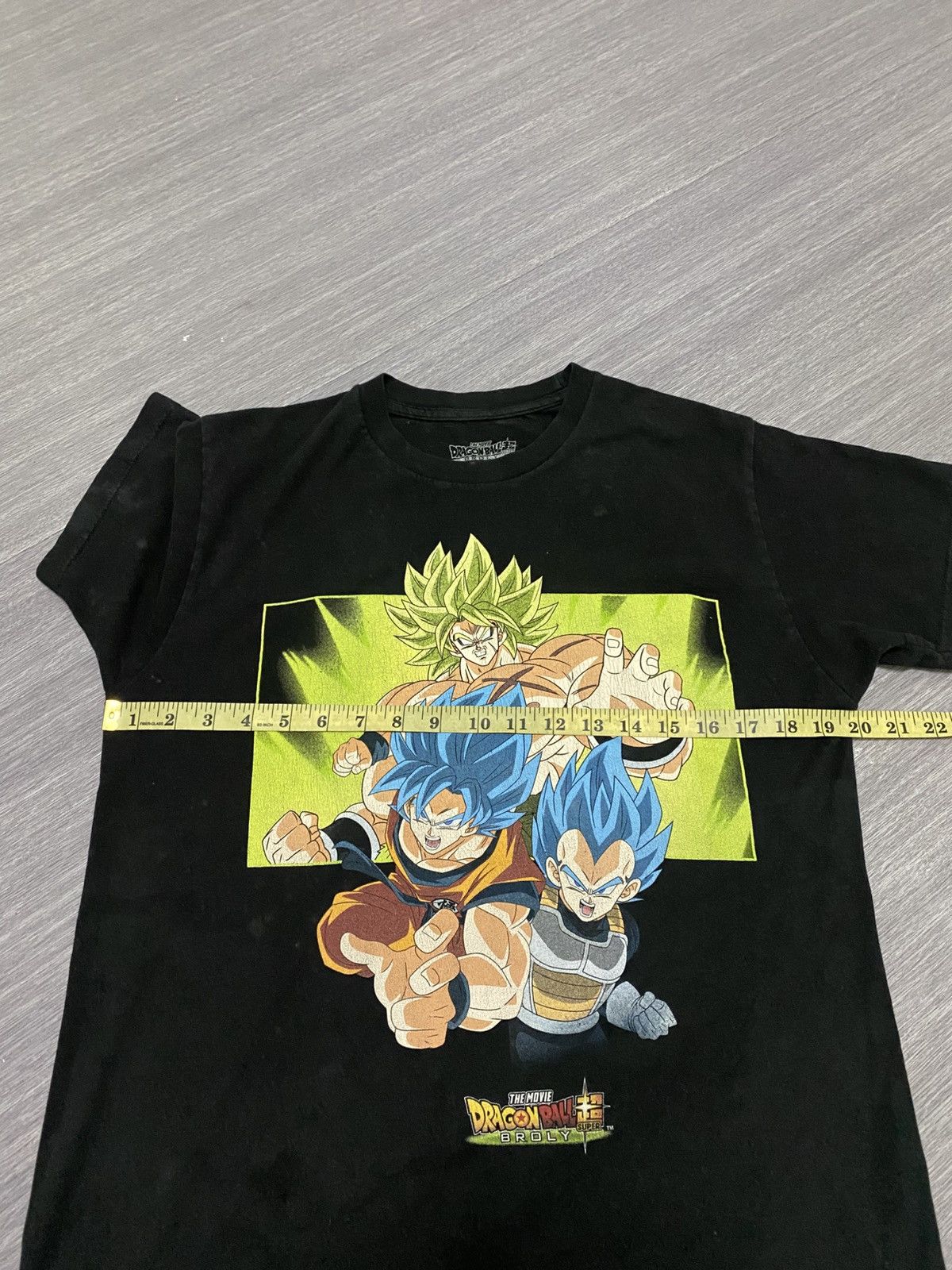 Anime Dragon Ball Super Broly The Movie Promo Shirt Size US M / EU 48-50 / 2 - 9 Thumbnail