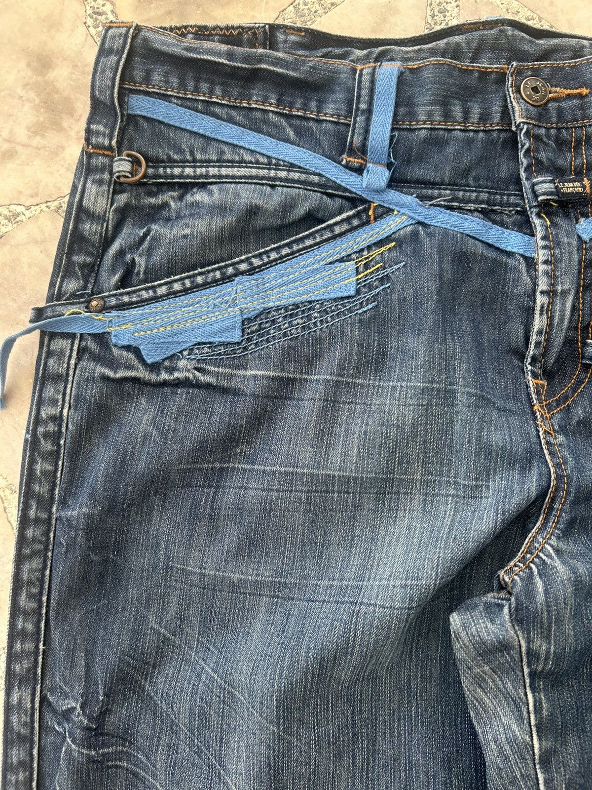 Marithe + Francois Girbaud Le Jean De 2000’ Baggy Denim Size US 35 - 6 Thumbnail