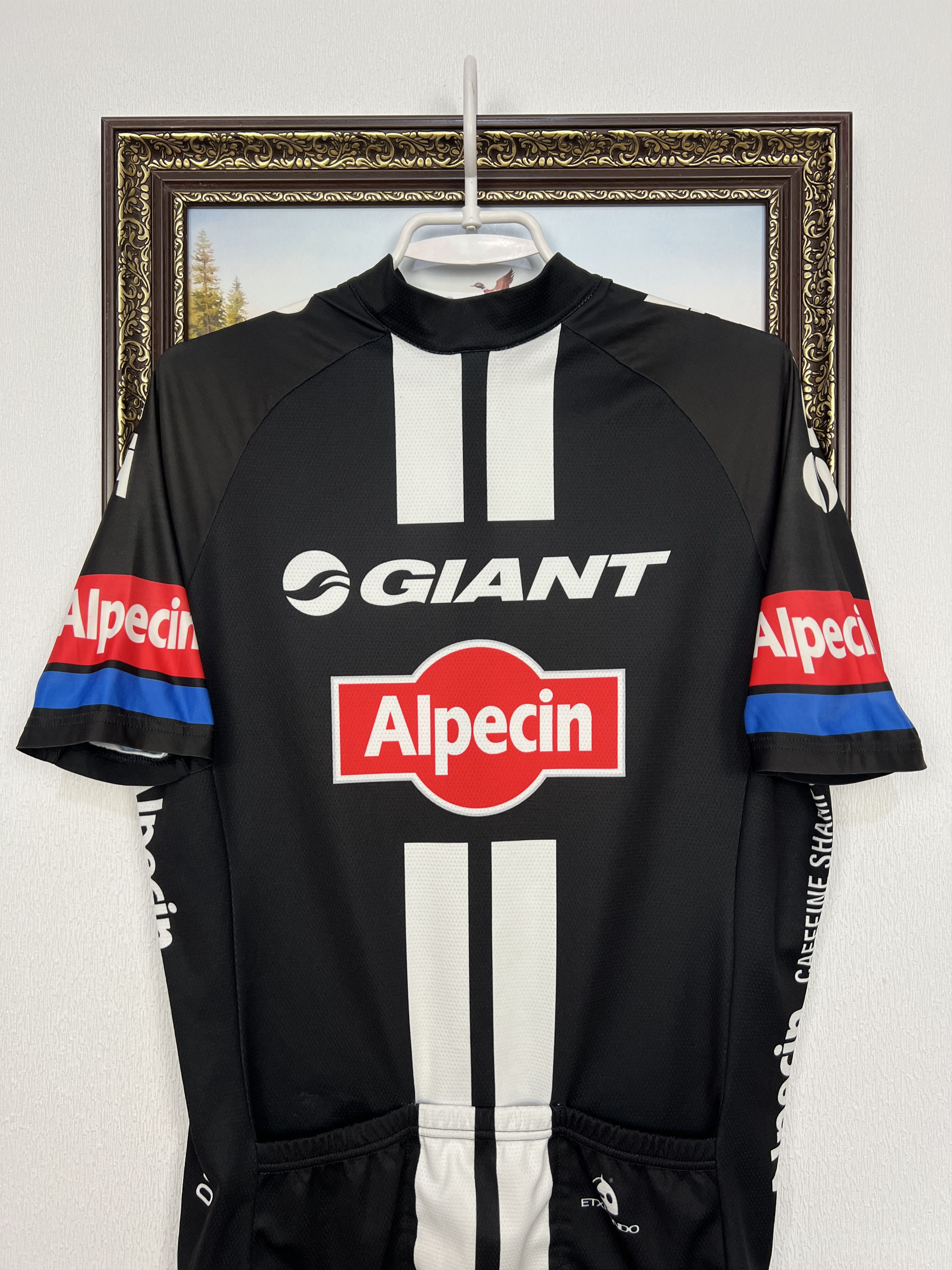 Giant Team Giant Alpecin Etxeondo Cycling Shirt Jersey Cycling Size US XL / EU 56 / 4 - 15 Thumbnail