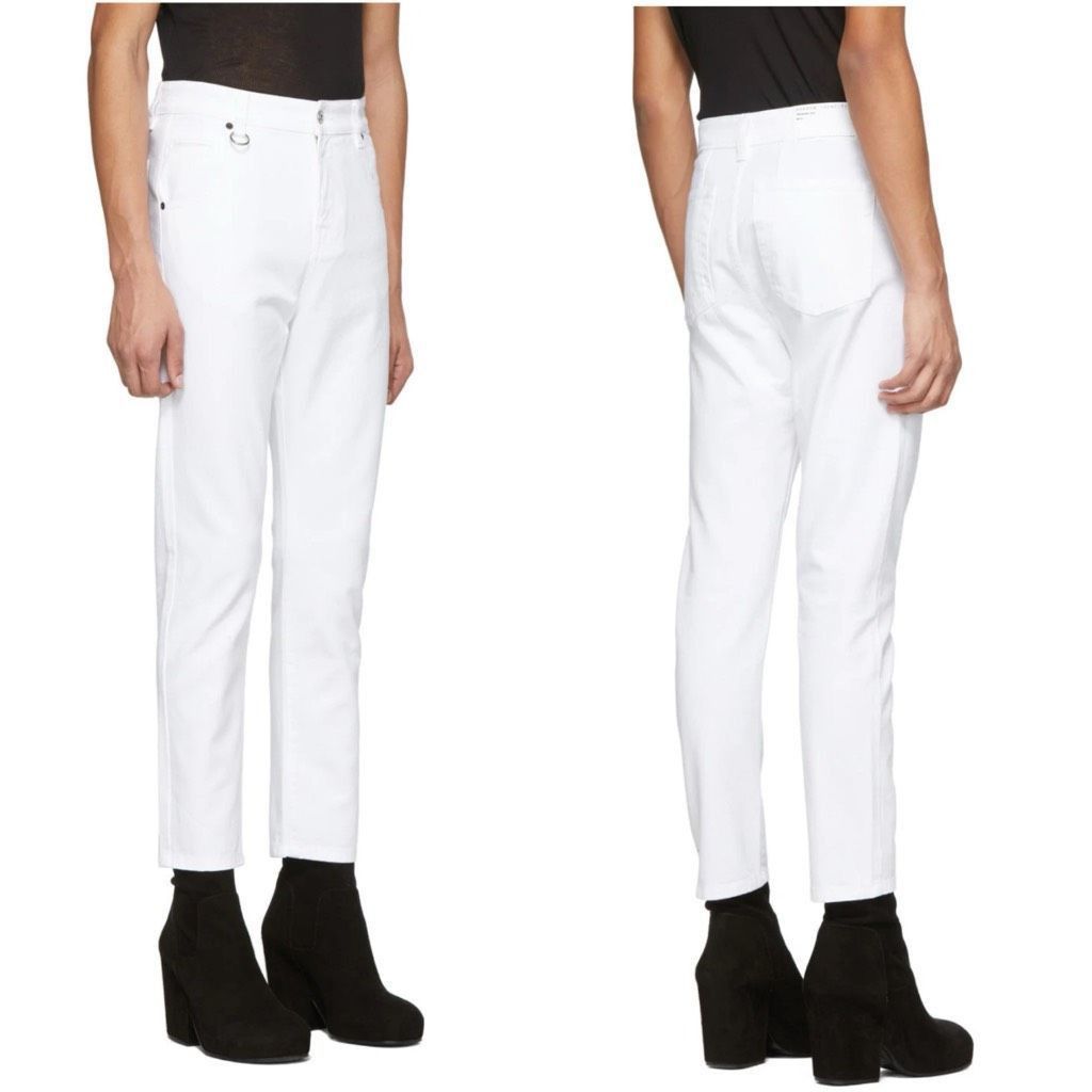 Random Identities White I Bless The 60'S Jeans High Rise $22