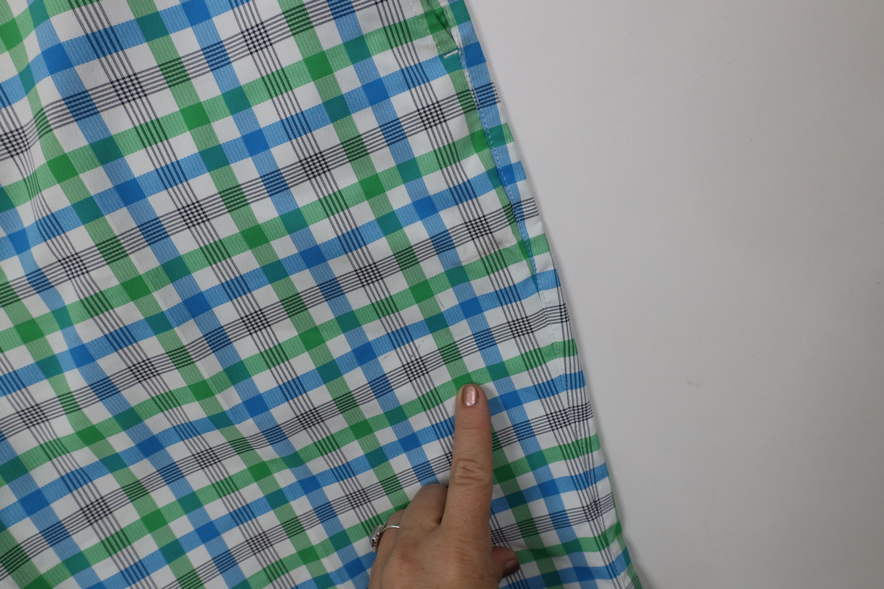 Nike Nike Golf Scott Mini Swoosh Golfing Chino Shorts Plaid Size US 36 / EU 52 - 5 Thumbnail