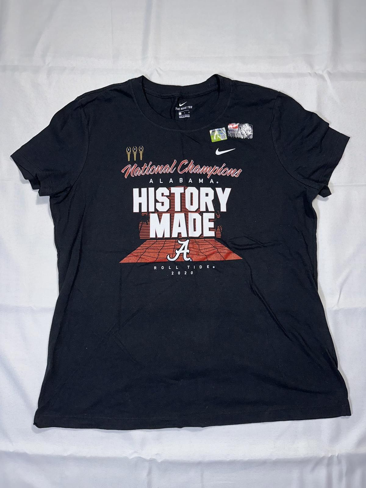 Nike Nike Men’s Crimson Tide College Football Playoff 2020 National Champions T-Shirt Size US L / EU 52-54 / 3 - 1 Thumbnail