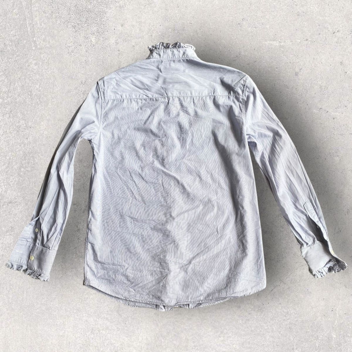 Celine × Hedi Slimane Celine Stripe Cotton Poplin Shirt Size S / US 4 / IT 40 - 3 Thumbnail
