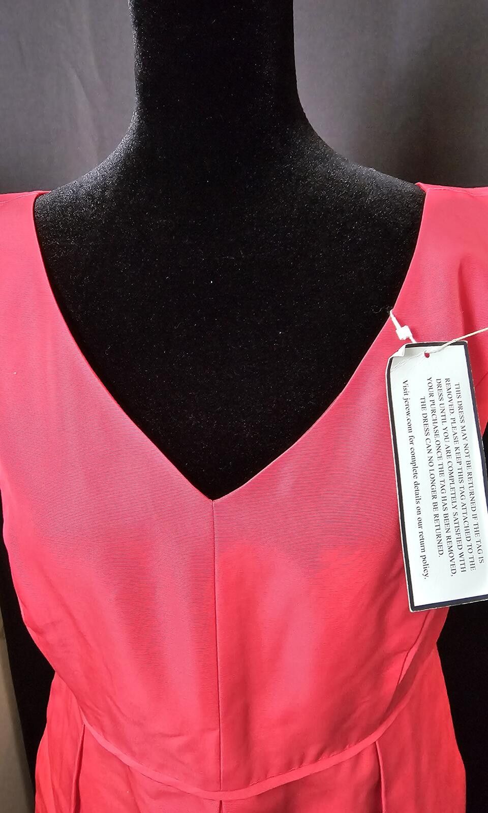 J.Crew NWT J Crew Dress Pink Womens Size 10P Cocktail with V-Neck Size L / US 10 / IT 46 - 3 Thumbnail