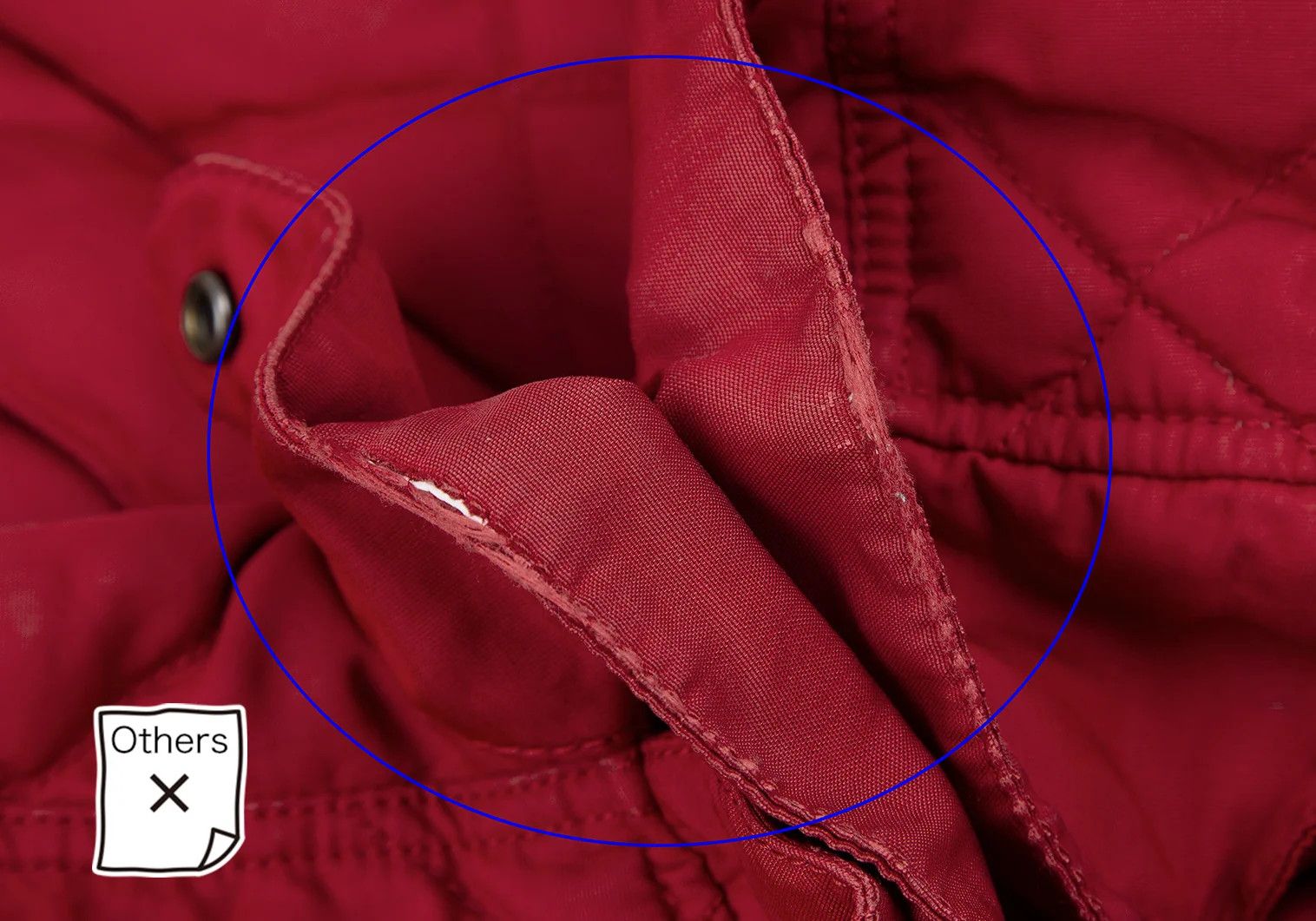 Junya Watanabe Patch Design Down Jacket in Red, Size XS Size US XS / EU 42 / 0 - 8 Thumbnail