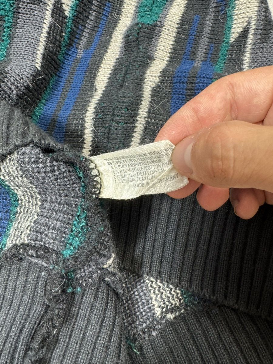 Carlo Colucci Vintage 90s Carlo Colluci Retro Style Wool Sweater Coogi Size US XL / EU 56 / 4 - 7 Thumbnail