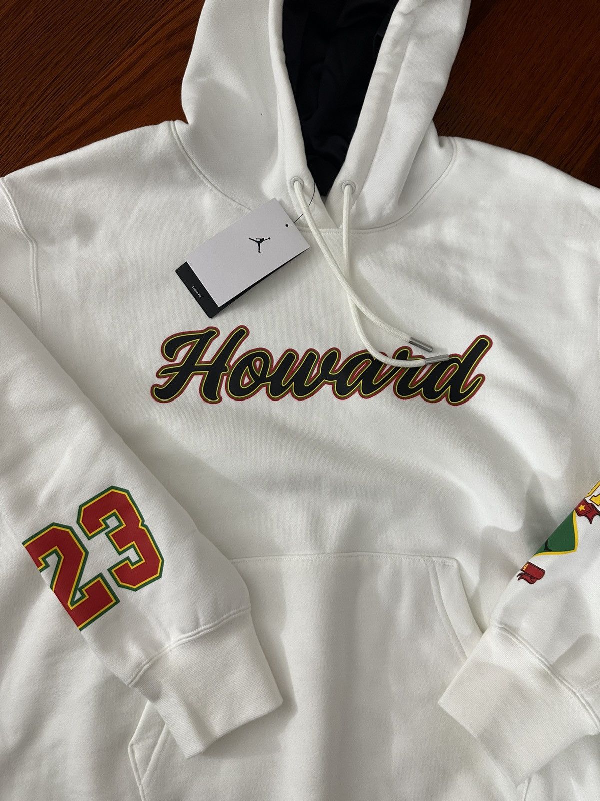 Jordan Brand Nike Jordan x Howard University Pullover Hoodie Size S / US 4 / IT 40 - 4 Thumbnail