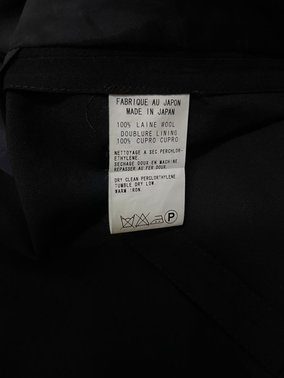 Yohji Yamamoto Yhoji Yamamoto x Y’s Wool Gabardine Jacket,4 Size Blazer Size M / US 6-8 / IT 42-44 - 16 Thumbnail