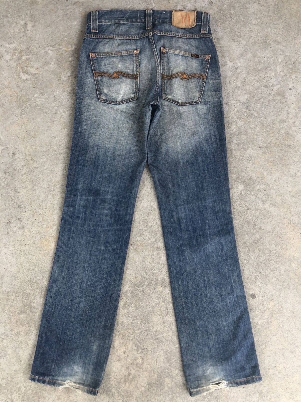 Nudie Jeans Nudie Distressed Jeans Mud Wash Size US 30 / EU 46 - 2 Thumbnail