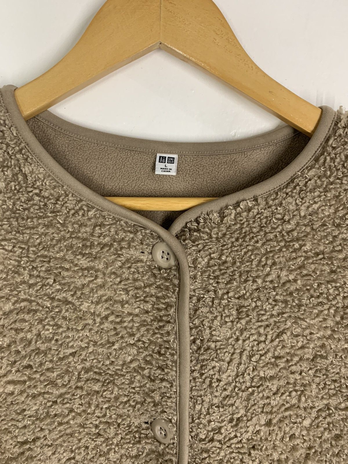 Japanese Brand × Uniqlo 🔥Steals l🔥 Uniqlo Japanese Brand Fleece Cardigan Size US L / EU 52-54 / 3 - 2 Thumbnail