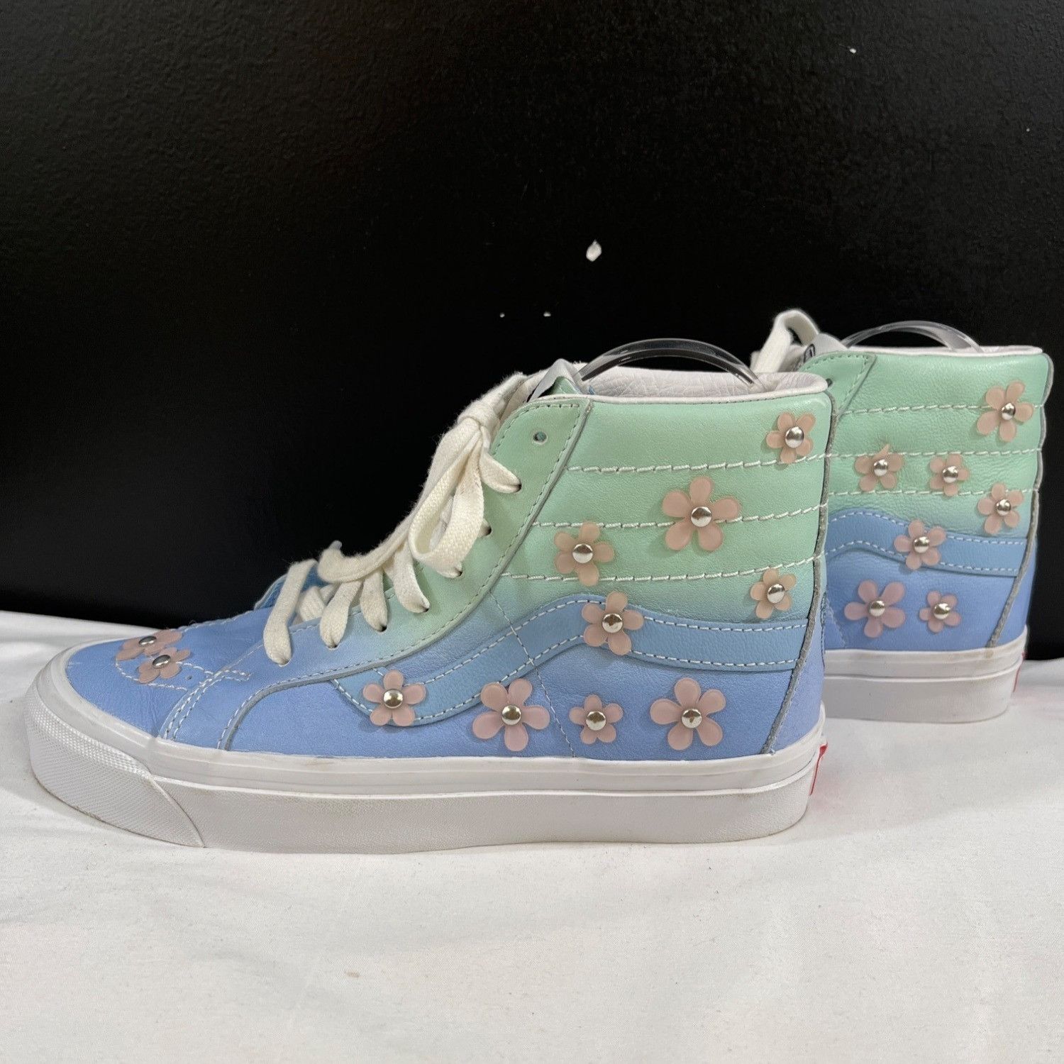 Vans Vans x Sandy Liang Women's Ombre Blue High Top Sneakers Size Size US 6.5 / IT 36.5 - 5 Thumbnail