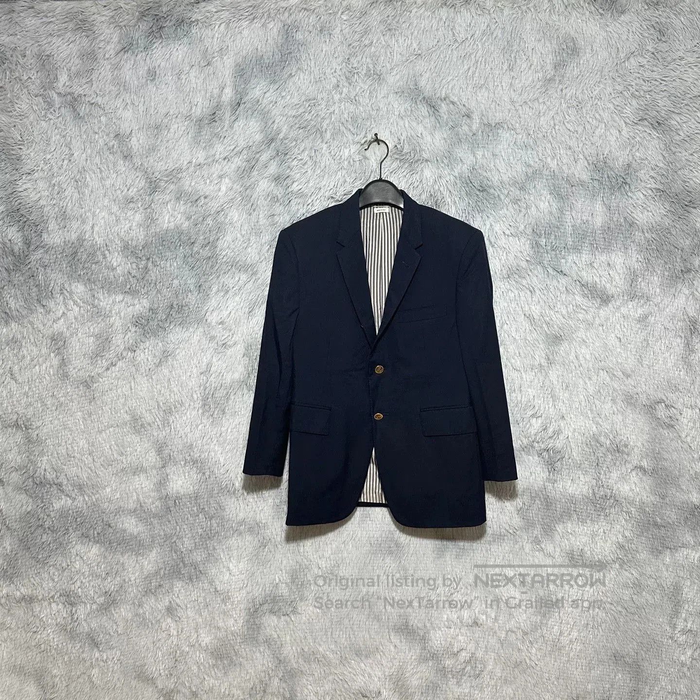 Thom Browne thom browne navy wool suit jacket. Size US M / EU 48-50 / 2 - 1 Thumbnail