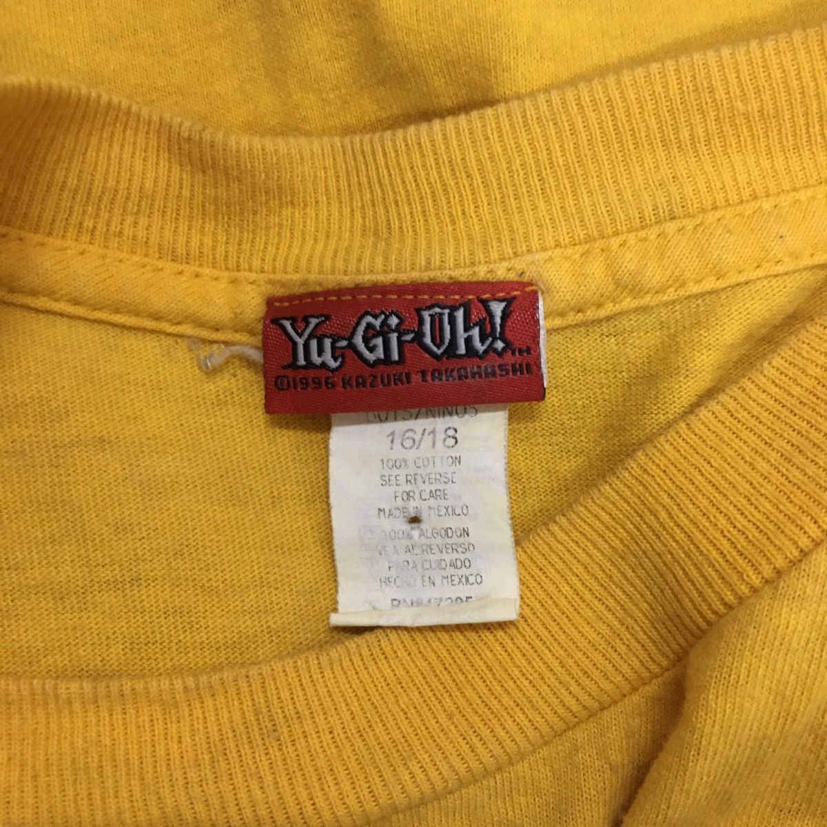 Anime × Vintage Vintage 1998 Yu Gi Oh By Kazuki Takahashi Size US S / EU 44-46 / 1 - 10 Thumbnail
