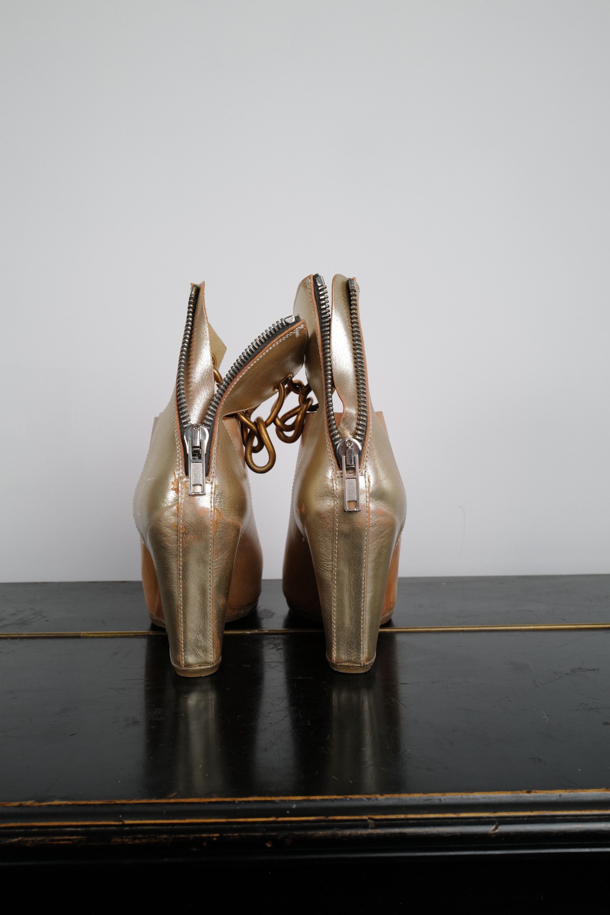 Rick Owens RICK OWENS CHAIN PLATFORMS Size US 9 / IT 39 - 10 Thumbnail